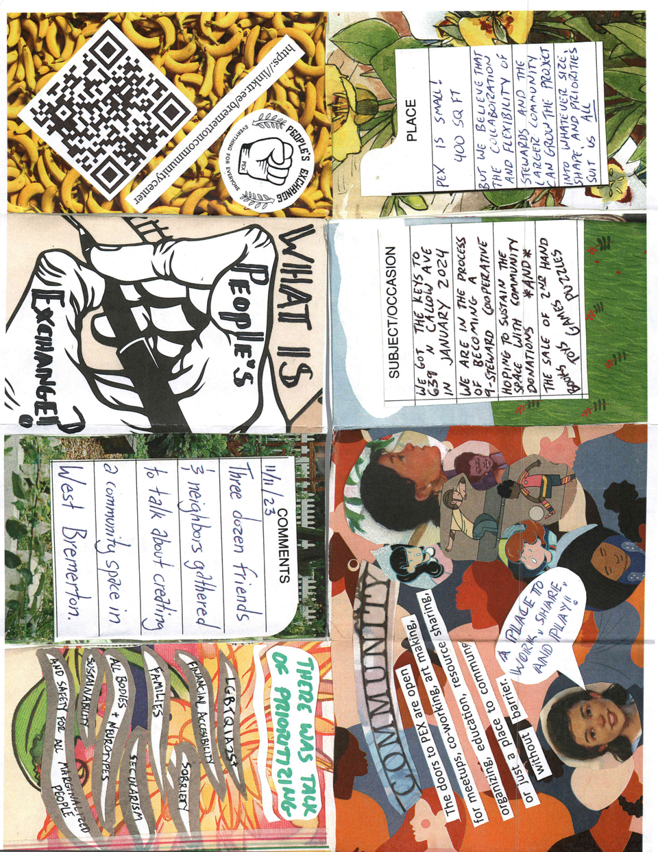 PEX Origin Story Zine